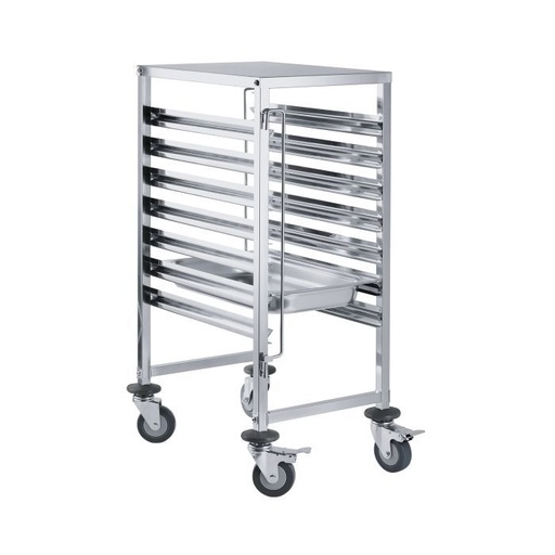 [GNT1-7-11] Kitchen Rack Trolley With Work Top - 7 Tier