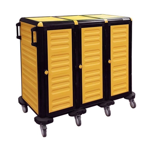 [PLA-1100-T3D-39] Food Serving Cart - 24 Tray