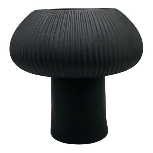 [AD25549] Vase AC 24x24cm Mushroom Footed-Base