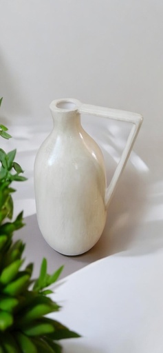 [AD25636] Vase AC 21x7cm Jug Style Single Stem-Base