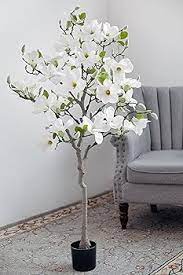 [AD25642] Artificial Tree 75cm Single Pole Magnolia LZ-210