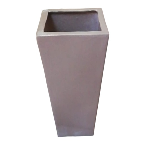 [AD25834] Vase AC 37x17x12cm Square Tapered-Base