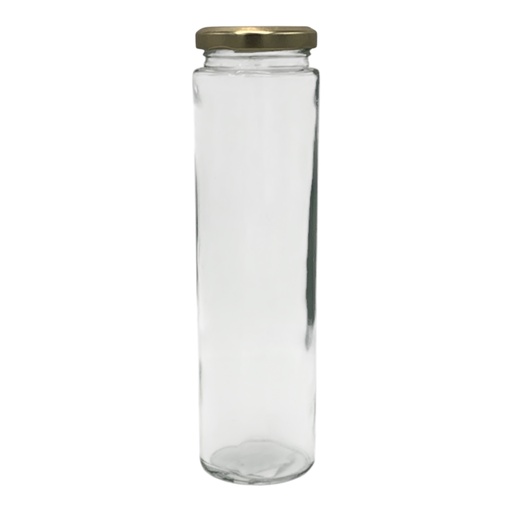 [AD25976] Jar 450ml Pasta Glass Round Tall with Lid JAR149