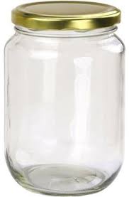 [AD25977] Jar 750ml Honey Glass Square with Lid JAR151