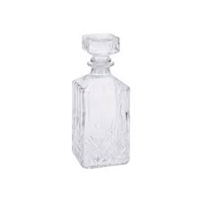 [AD25979] Decanter 900ml Glass Square JAR31