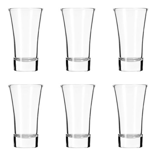 [AD25984] Shot Glass 60ml 6pc Niloufar TU519 SH0249GCL