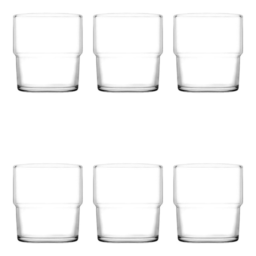 [AD25995] Tumbler 300ml 6pc Hill Waterglass 420945