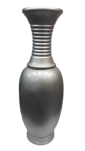 [HD103] Vase AC 108cm Greek-Metallic