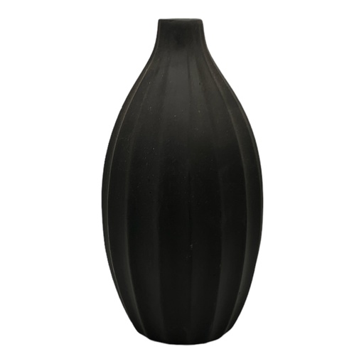 [HD1037] Vase AC 26x13cm Petro/B-Base