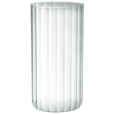 [AD26375] Vase 220X10Cm Cylindrical Grooved VAS1020NS