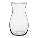[AD26380] Glass Vase 28x16cm Vase Clear VAS28FGP