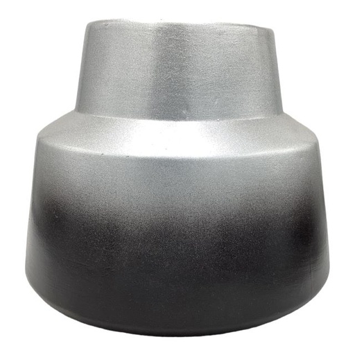 [HD2754] Vase AC 26x29cm Pyramid Planter-Metallic