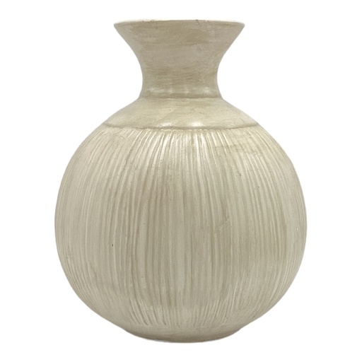 [HD2848] Vase AC 24Cm Zara Belly-Base