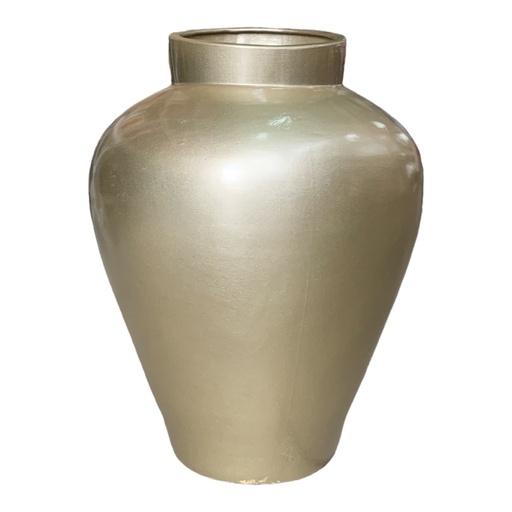 [HD2887] Vase AC 62x23cm Zoe Urn-Metallic