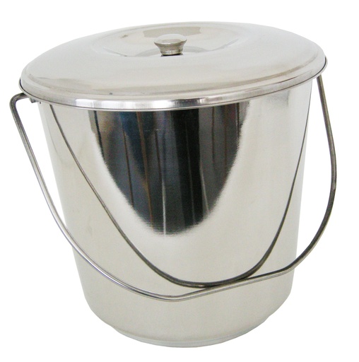 [SS236] Bucket W/Lid 15L Ss Buc15