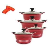 [P119|RED] Pot Set 10Pc Glory King