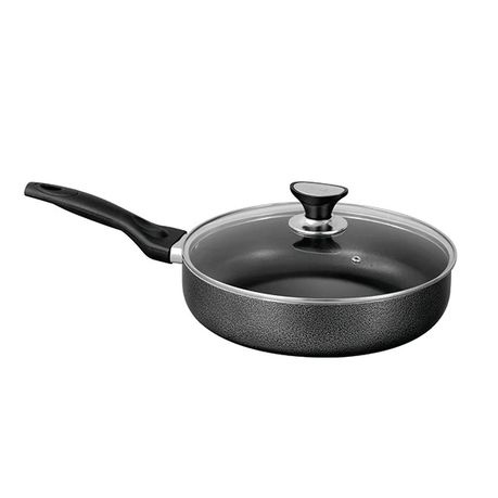 [P776] Frying Pan 26cm Classic With Glass Lid 50126