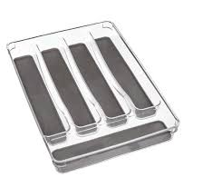 [KG1543] Cutlery Divider 5 Division 33X32X5Cm Premium 3Mm Acrylic