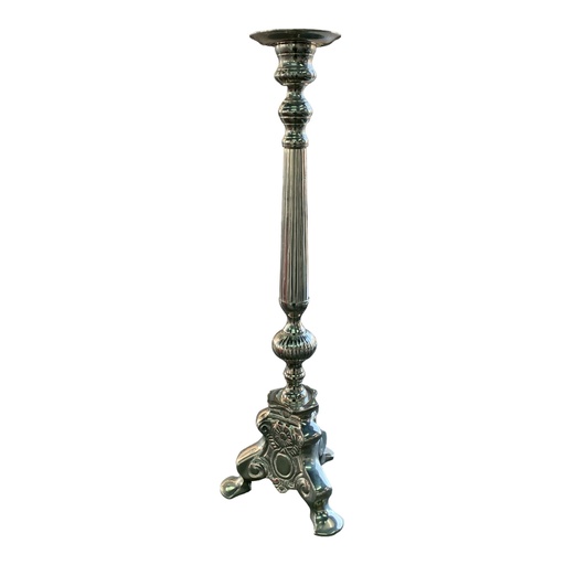 [SS493] Candle Holder 61.5Cm 3 Leg Pillar Stainless Steel Arm5251