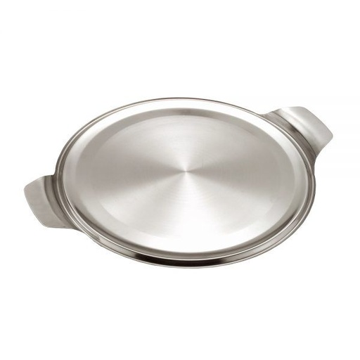 [SS444] Cake Plate 30Cm Stainless Steel With Handles Sk 5.52049