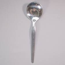 [CT740] Serving Spoon 24Cm Round Plain