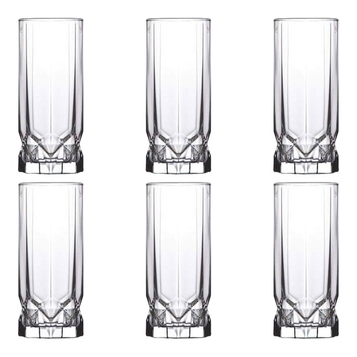 [GL1621] Future Hiball 6pc 325ml Glass 41442