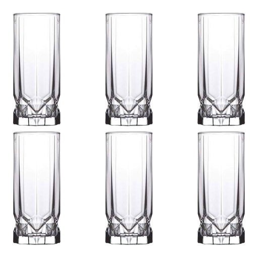 [GL1621] Future Hiball 6pc 325ml Glass 41442