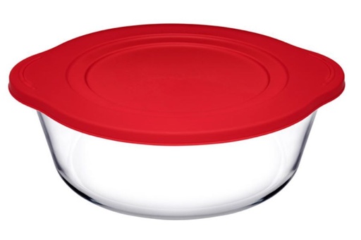 [GL1770] Borcam Casserole W/Lid 2.1L251X220Mm 59001