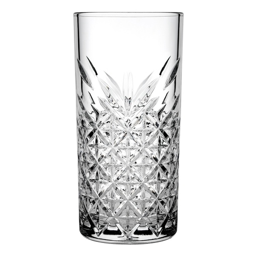 [GL1892] Timeless Hiball 4pc 450ml Cut Glass 52800