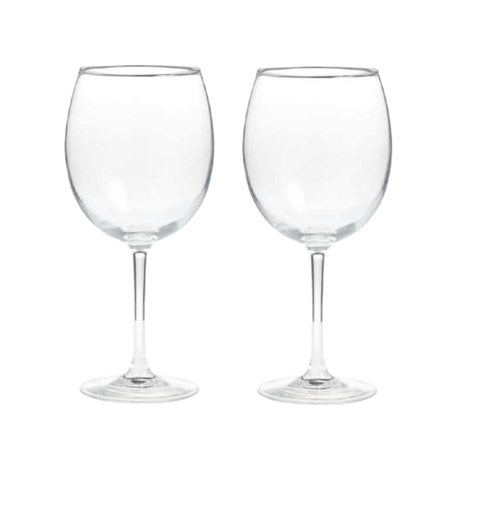 [GL1927] Wine Glass 470Ml 2Pc Nitori Crystal Glass 40614