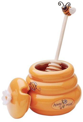 [KG1125] Honey Jar & Dipper Set – 275ml Joie 15453