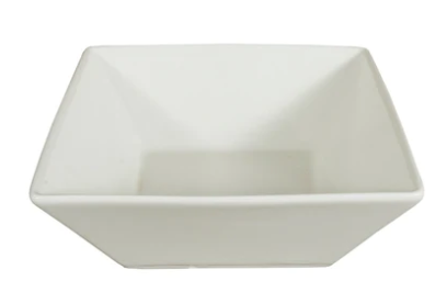 [D1292] Bowl 14X14Cm Square White In1705206