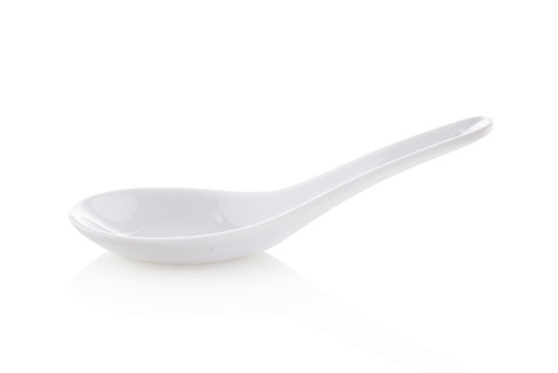 [D1356] Soup Spoon 13Cm Porcelain Rvt2023-330