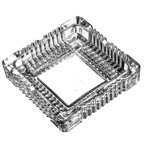 [GL1266] Ashtray 10X10 Square Gb Rvt019