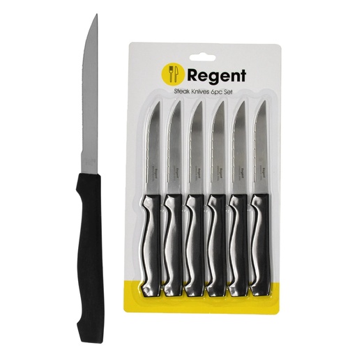[CT673] Steak Knife 6Pc Regent 21108