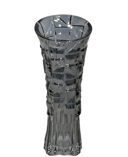 [GL1705] Glass Vase 28.5Cm D/Slant Rvt384