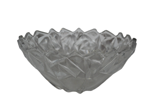 [GL1716] Bowl 24Cm Fruit Clear Rvt344