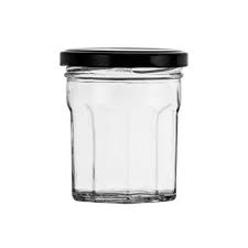 [GL1732] Jar Footed With Lid 55Cm Black Rvt400