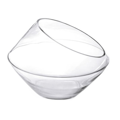 [GL1756] Glass Vase 11X12Cm Bubble Bowl Rvt513 SD657-20