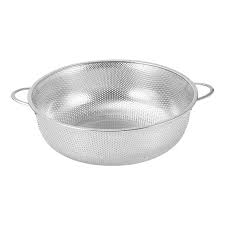 [KG1194] Strainer 22.5Cm Ss Dense Holes