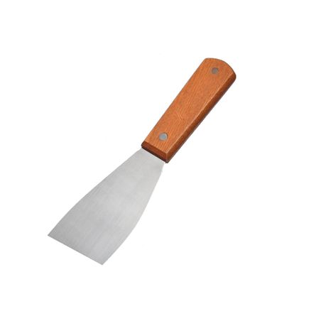 [KG1575] Spatula 15Cm Scraper With Wooden Handle 400019