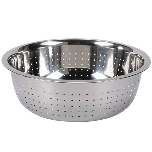 [SS421] Colander 28x11cm Chinese Style Stainless Steel