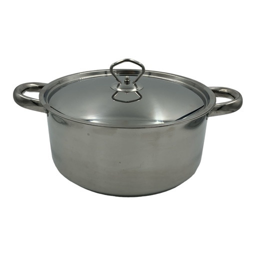 [P696] Pot 24X13Cm Ss Chk