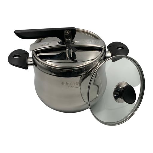 [P759] Pressure Cooker 8L 3Pc Lines Special