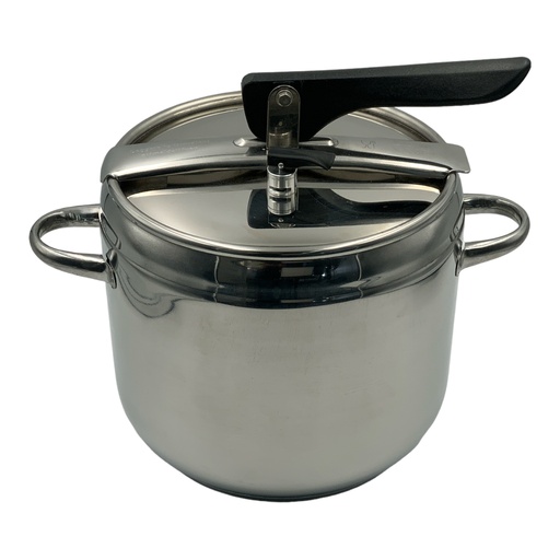 [P761] Pressure Cooker 7L Classic Stainless Steel Bonera Berlin