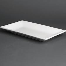 [CL19] Dish 17X11Cm Rect White