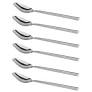 [CT785] Dessert Spoon 6Pc Square Handle Stainless Steel-Syds-060