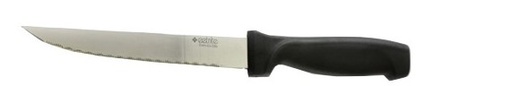 [CT844] Steak Knife 1Pc Lashered With Black Handles Eetrite Er1169Sk