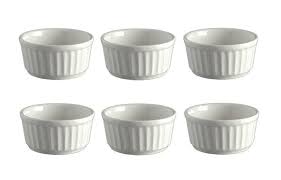 [D2190|REDWITHDOTS] Ramekin 9X5.5Cm Porcelain Assorted Colours Essentials Collection