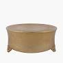 [GL1173] Cake Stand 35X35 Mcp Mir/Diam Metallic